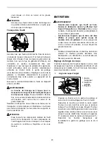 Предварительный просмотр 43 страницы Makita LS1018-R Instruction Manual