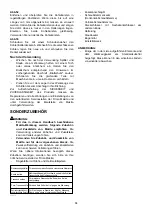 Preview for 84 page of Makita LS1018L Instruction Manual