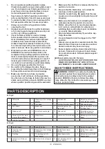 Preview for 18 page of Makita LS1019 Instruction Manual