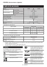 Preview for 99 page of Makita LS1019 Instruction Manual