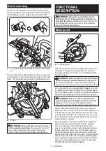 Предварительный просмотр 8 страницы Makita LS1019L Instruction Manual