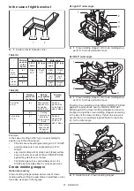 Preview for 21 page of Makita LS1019L Instruction Manual