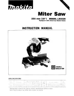 Preview for 1 page of Makita LS1020 Instruction Manual