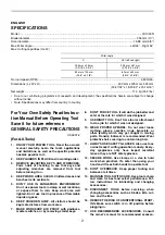 Preview for 2 page of Makita LS1030N Instruction Manual