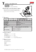 Предварительный просмотр 1 страницы Makita LS1030N Technical Information