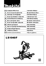 Preview for 1 page of Makita LS1040F Instructions Manual