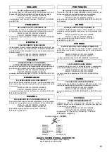 Предварительный просмотр 99 страницы Makita LS1040F Instructions Manual