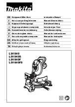 Makita LS1040FN Instruction Manual предпросмотр