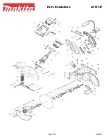 Предварительный просмотр 1 страницы Makita LS1214F Parts Breakdown