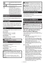 Preview for 3 page of Makita LS1219/1 Instruction Manual