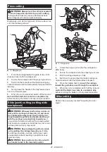 Предварительный просмотр 20 страницы Makita LS1219/1 Instruction Manual