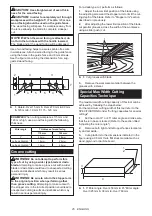 Предварительный просмотр 25 страницы Makita LS1219/1 Instruction Manual