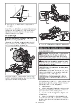 Предварительный просмотр 28 страницы Makita LS1219/1 Instruction Manual