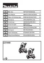 Preview for 1 page of Makita LS1440 Instruction Manual