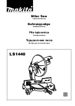 Preview for 1 page of Makita LS1440 Instruction
