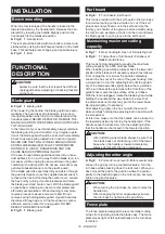 Preview for 10 page of Makita LS1440N Instruction Manual