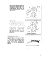 Предварительный просмотр 27 страницы Makita LS800DWA Instruction Manual