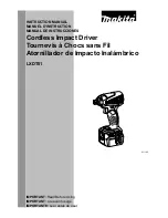 Preview for 1 page of Makita LXDT01 Instruction Manual