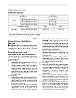 Preview for 2 page of Makita LXGC01 Instruction Manual