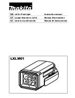 Makita LXLM01 Instruction Manual предпросмотр