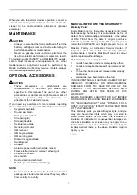 Предварительный просмотр 9 страницы Makita LXMT02 Instruction Manual