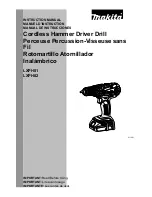 Makita LXPH01 Instruction Manual preview