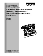 Makita LXRH01 Instruction Manual предпросмотр