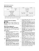 Preview for 2 page of Makita LXRH01 Instruction Manual