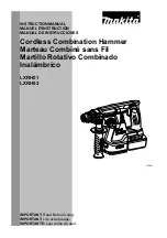 Makita LXRH02 Instruction Manual preview