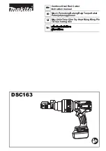 Предварительный просмотр 1 страницы Makita LXT DSC163 Series Instruction Manual