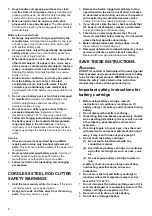 Preview for 6 page of Makita LXT DSC163 Series Instruction Manual