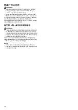 Preview for 12 page of Makita LXT DSC163 Series Instruction Manual