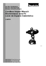 Предварительный просмотр 1 страницы Makita LXWT01 Instruction Manual