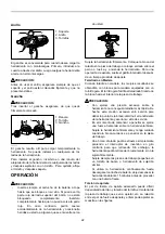 Preview for 22 page of Makita LXWT01 Instruction Manual