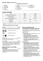 Preview for 4 page of Makita M0920G Instruction Manual