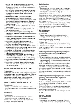 Preview for 7 page of Makita M0920G Instruction Manual