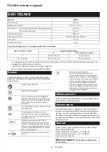 Предварительный просмотр 34 страницы Makita M2300 Instruction Manual