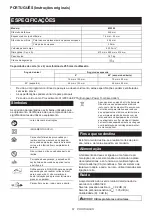 Предварительный просмотр 61 страницы Makita M2300 Instruction Manual