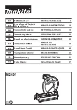 Makita M2401 Instruction Manual preview