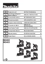 Makita M2402 Instruction Manual preview