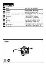 Makita M4000 Instruction Manual preview