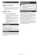 Preview for 8 page of Makita M4302 Instruction Manual