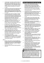 Предварительный просмотр 16 страницы Makita M4302 Instruction Manual