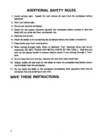 Preview for 4 page of Makita M432 Instruction Manual