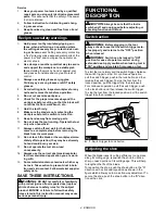 Preview for 4 page of Makita M4500 Instruction Manuals