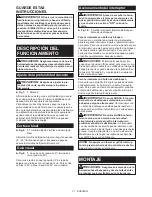 Preview for 37 page of Makita M5802 Instruction Manual