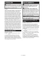 Preview for 39 page of Makita M5802 Instruction Manual