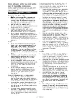 Preview for 47 page of Makita M5802 Instruction Manual