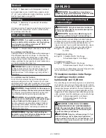 Preview for 49 page of Makita M5802 Instruction Manual