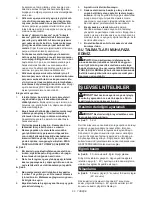 Preview for 60 page of Makita M5802 Instruction Manual